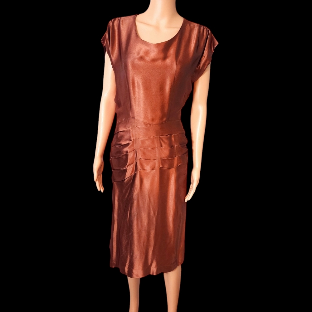 🤎Vintage 1940s Dinner Dress